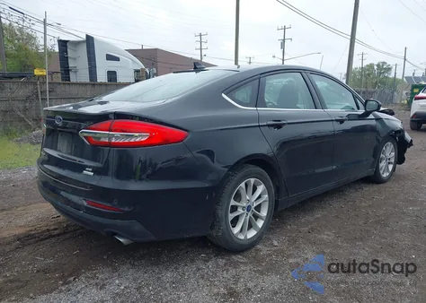 2020 Ford Fusion Se из США, поврежденный, VIN 3FA6P0HD6LR179412